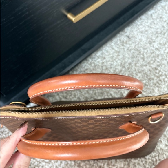 Vintage Celine Macadam Dome Coated Canvas Bag - Picture 10 of 10